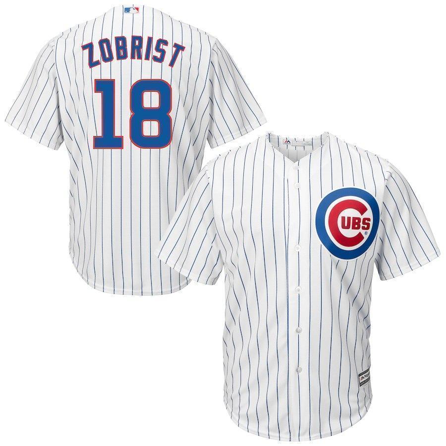 Ben Zobrist Chicago Cubs Baseball Player Jersey 2019