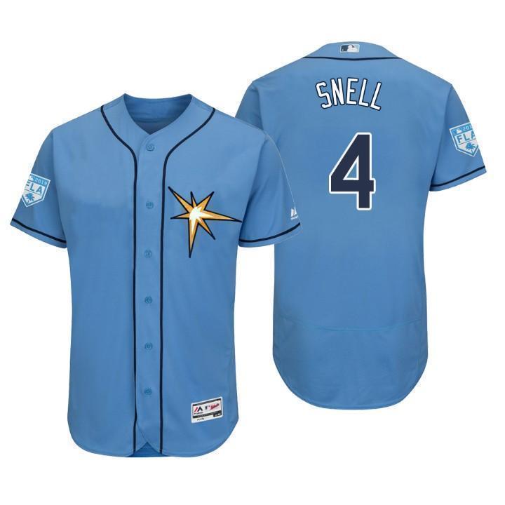 Blake Snell Tampa Bay Rays 2019 Spring Training Baseball Player Jersey 2019