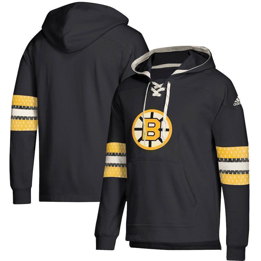 Boston Bruins Jersey 2019 Lace-Up Pullover Hoodie