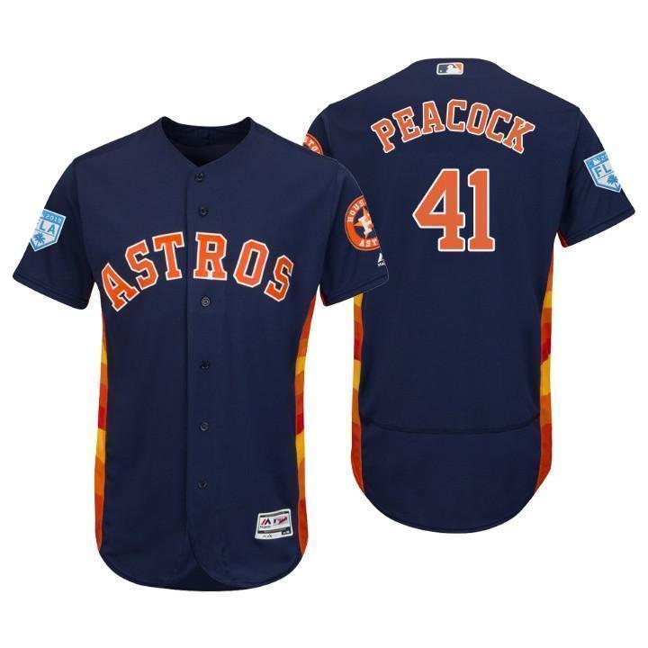Brad Peacock Houston Astros 2019 Spring Training Baseball Player Jersey 2019