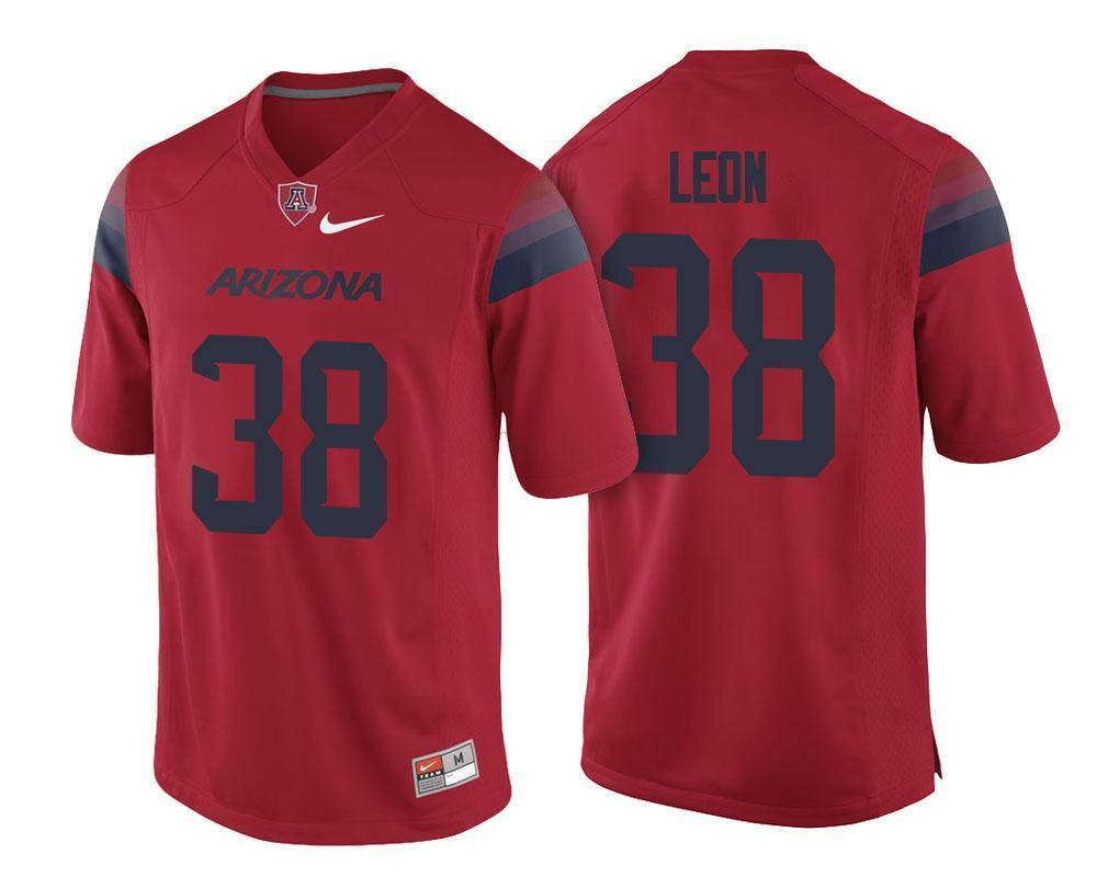 Branden Leon Arizona Wildcats Football Jersey 2019 - Red