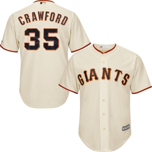 Brandon Crawford San Francisco Giants Baseball Player Jersey 2019