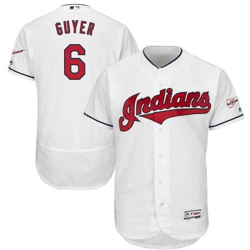 Brandon Guyer Cleveland Indians 2019 All Star Game Patch Baseball Jersey 2019