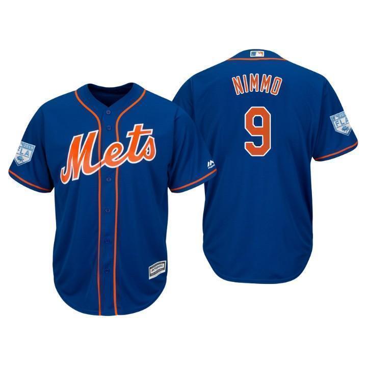 Brandon Nimmo New York Mets 2019 Spring Training Baseball Player Jersey 2019