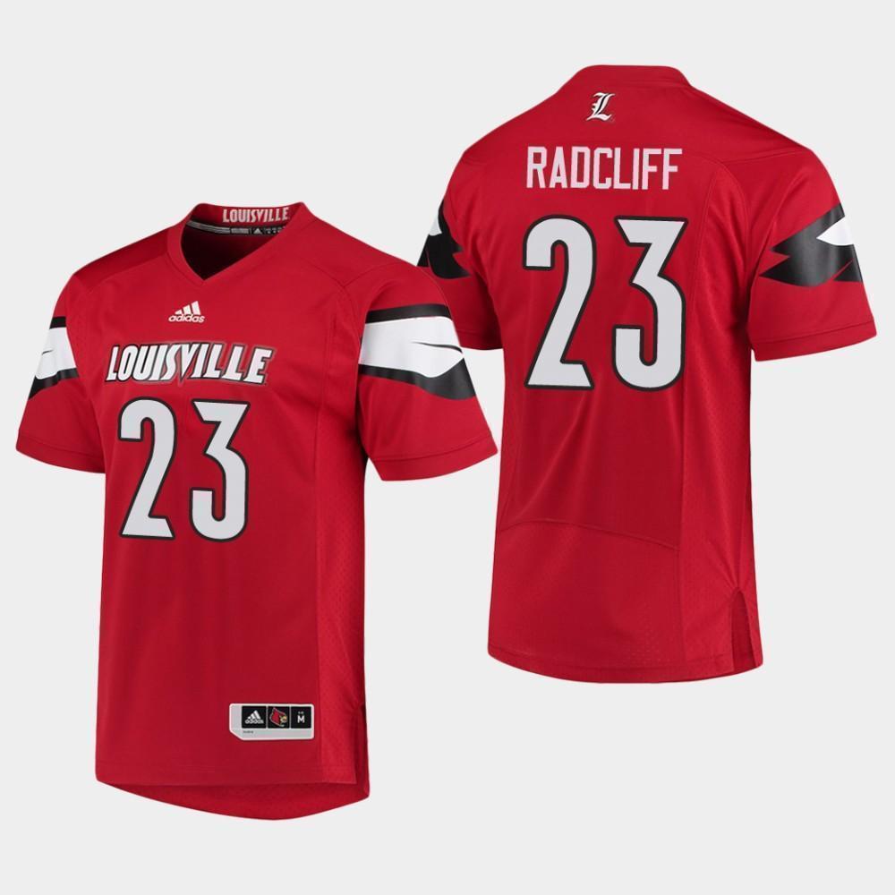 Brandon Radcliff Louisville Cardinals Football Jersey 2019 - Red