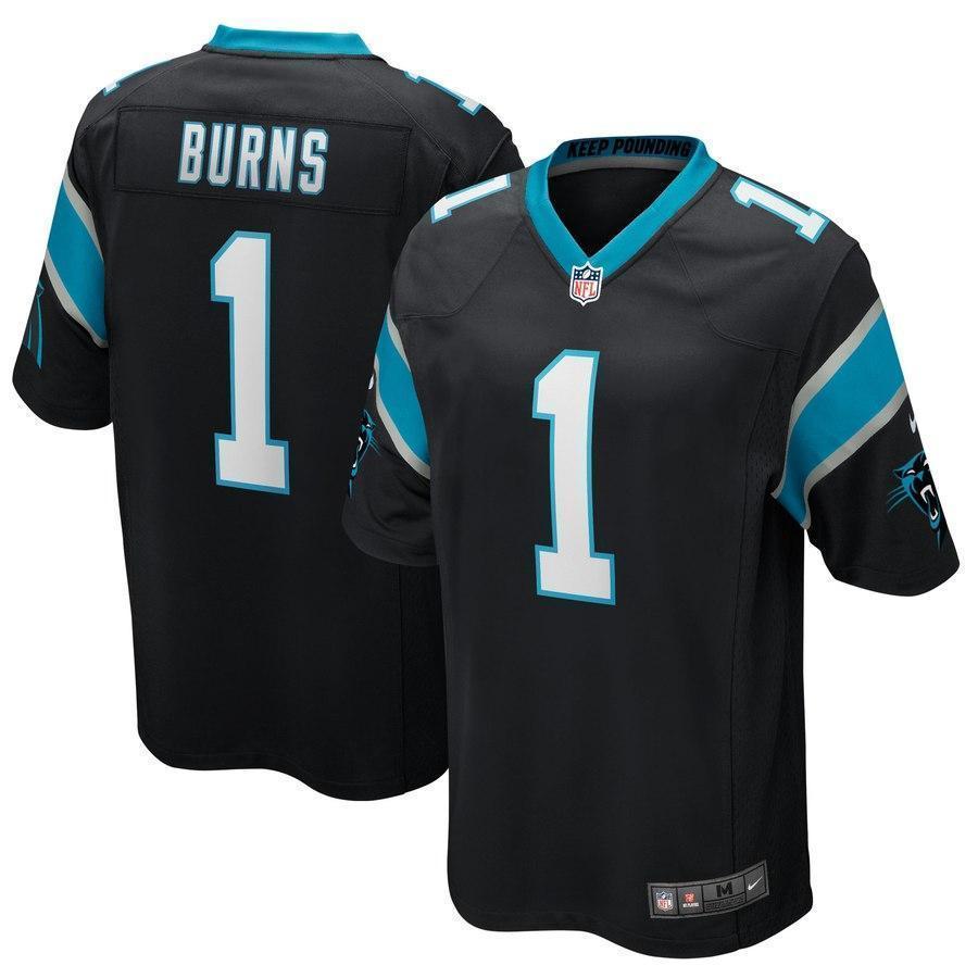 Brian Burns Carolina Panthers 2019 Draft First Round Pick Game Jersey 2019 - Black
