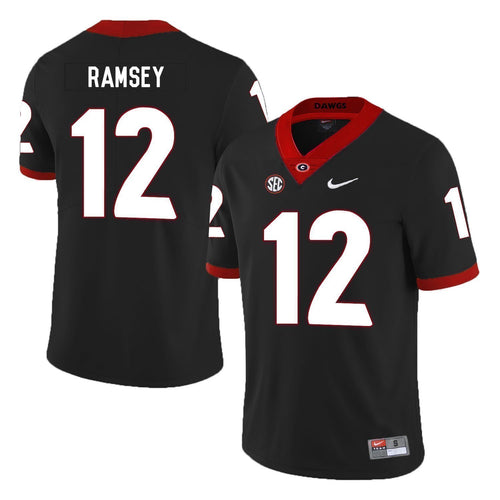 Brice Ramsey Georgia Bulldogs Football Jersey 2019 Black
