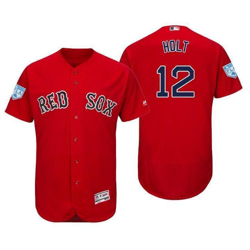 Brock Holt Boston Red Sox 2019 Spring Training Baseball Player Jersey 2019