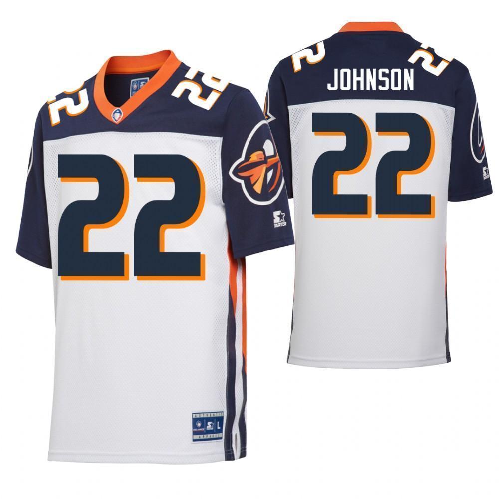 D'Ernest Johnson Orlando Apollos Game Jersey 2019