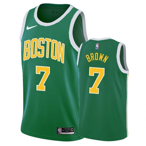 Boston Celtics #7 Jaylen BrownEarned Edition Swingman Jersey 2019