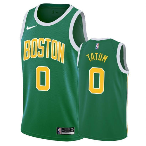 Boston Celtics #0 Jayson TatumEarned Edition Swingman Jersey 2019