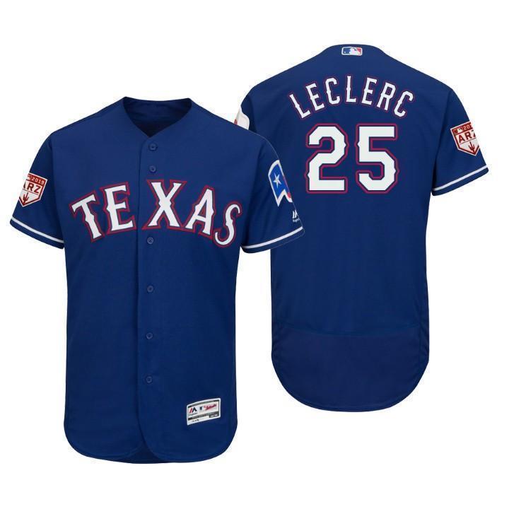 Jose Leclerc Texas Rangers 2019 Spring Training Baseball Player Jersey 2019
