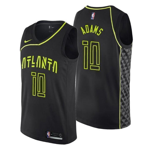 Atlanta Hawks Jaylen Adams City Edition Black Jersey 2019