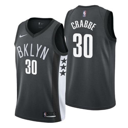 Brooklyn Nets Dzanan Musa Statement Black Swingman Jersey 2019