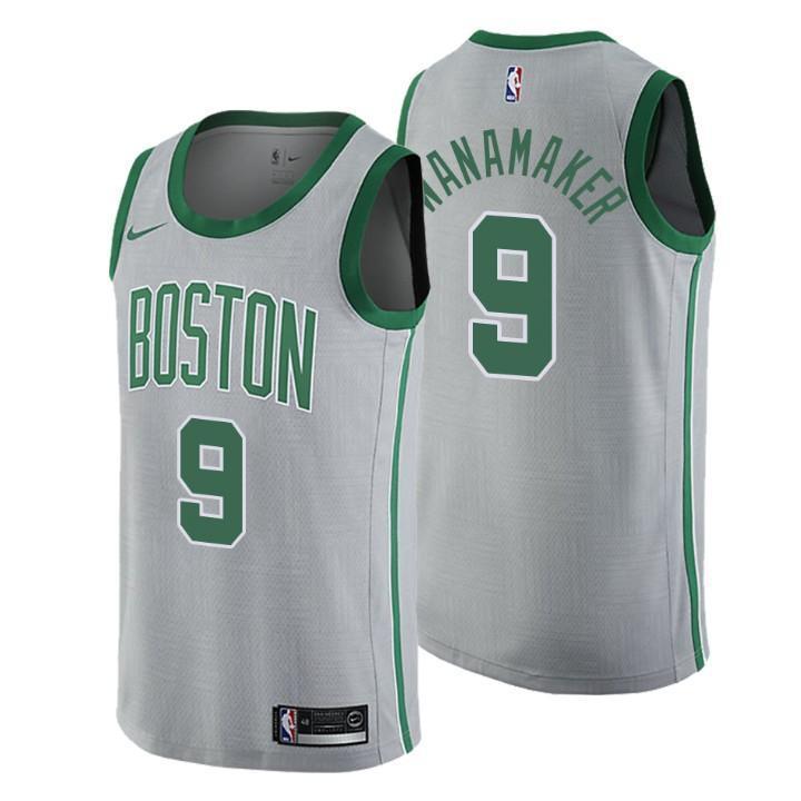 Boston Celtics Brad Wanamaker City Edition Gray Swingman Jersey 2019