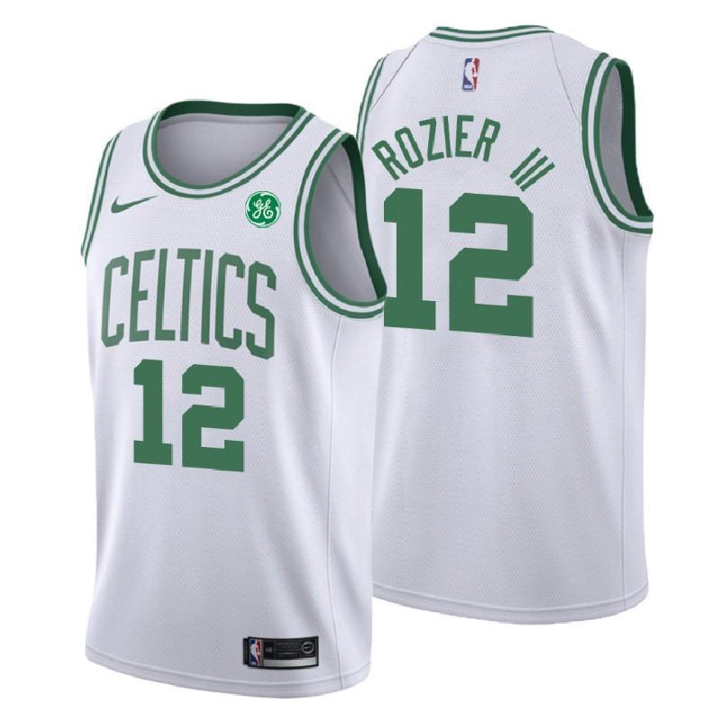 Boston Celtics Terry Rozier III Association White Swingman Jersey 2019