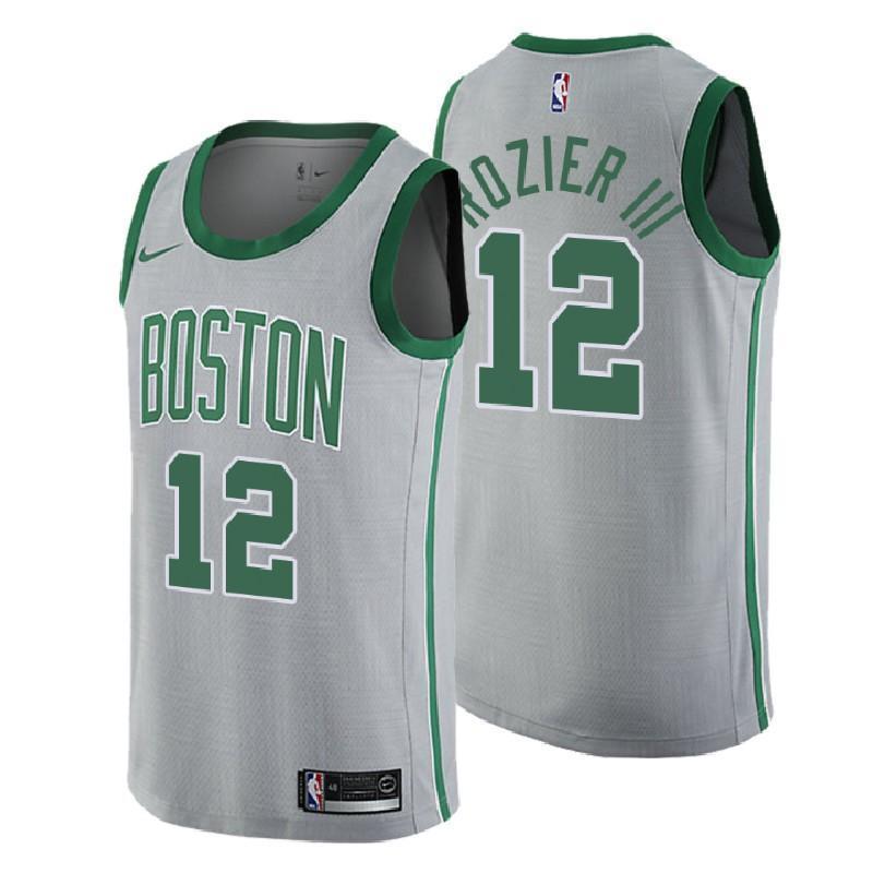 Boston Celtics Terry Rozier III City Edition Gray Swingman Jersey 2019