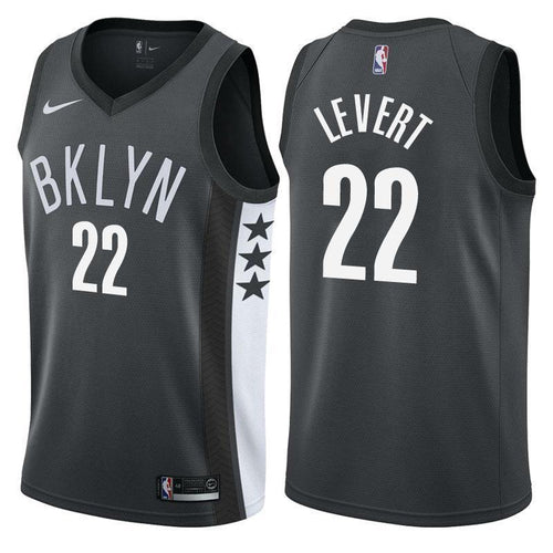 Brooklyn Nets Caris LeVert Statement Black Swingman Jersey 2019