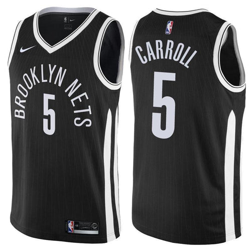 Brooklyn Nets DeMarre Carroll City Edition Black Swingman Jersey 2019
