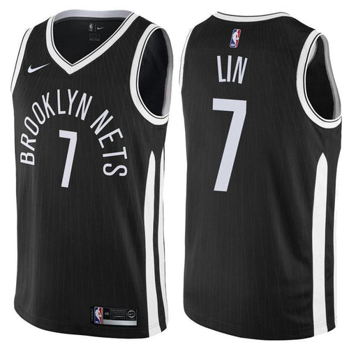 Brooklyn Nets Jeremy Lin City Edition Black Swingman Jersey 2019
