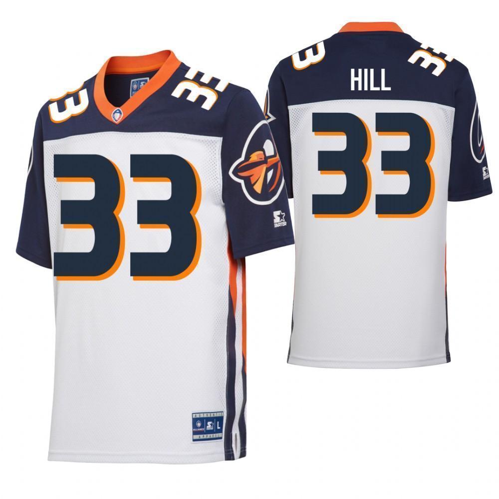 Will Hill Orlando Apollos Game Jersey 2019