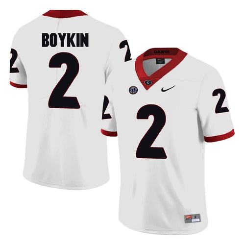 Brandon Boykin Georgia Bulldogs Football Jersey 2019 White