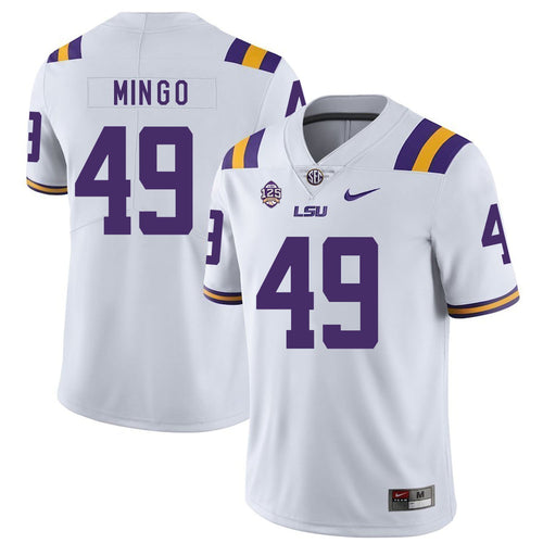 Barkevious Mingo LSU Tigers Football Jersey 2019 - White