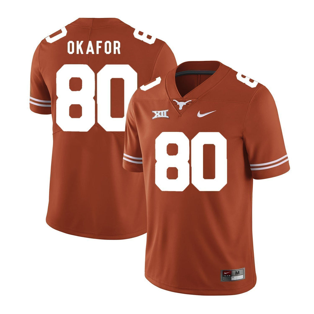 Alex Okafor Texas Longhorns Football Jersey 2019 - Orange