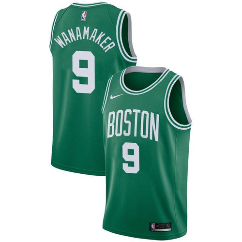 Boston Celtics #9 Bradley Wanamaker Icon Green Swingman Jersey 2019