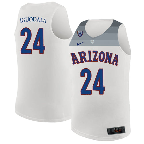 Andre Iguodala Arizona Wildcats Basketball Jersey 2019-White