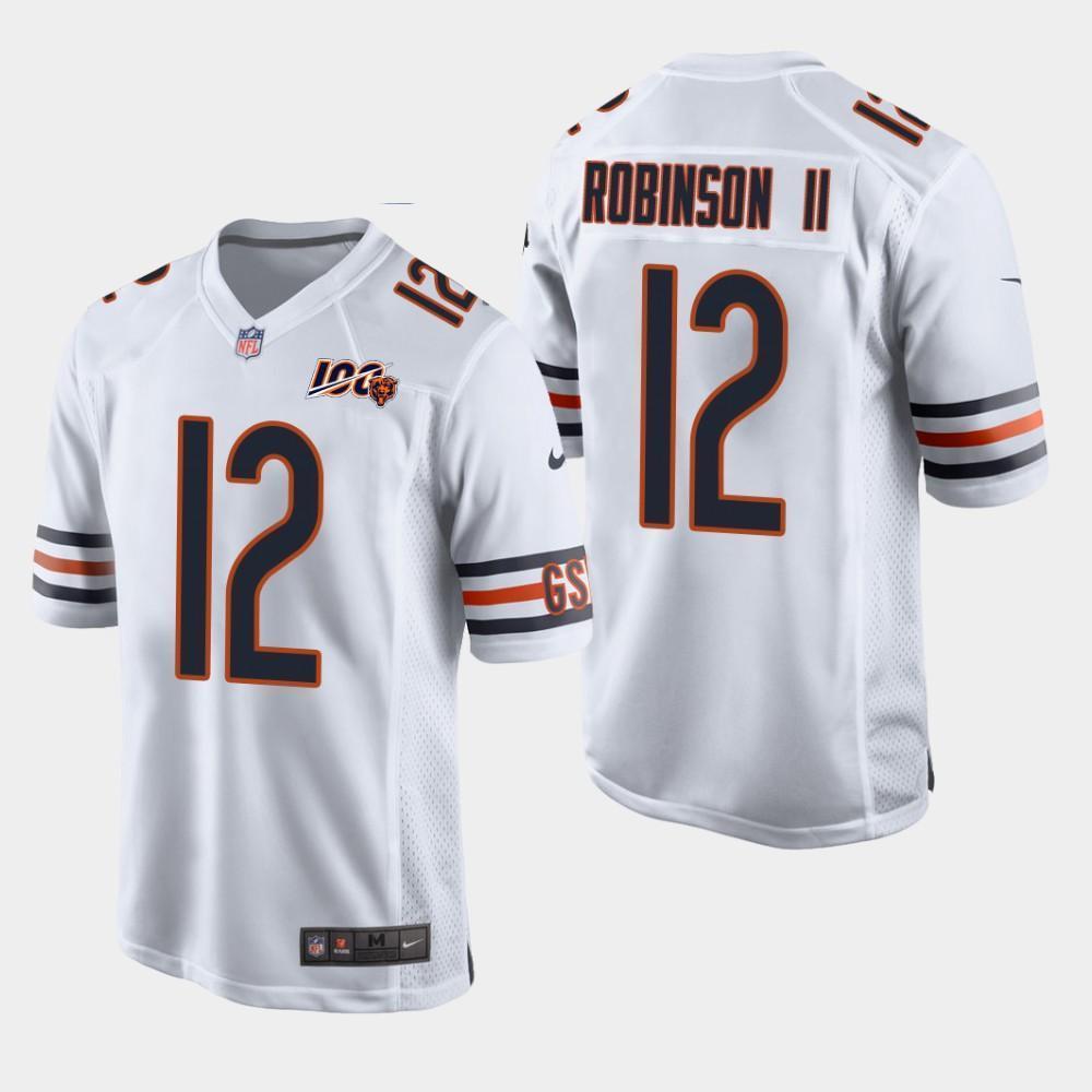 Allen Robinson Chicago Bears 100th Season Game Jersey 2019 - White