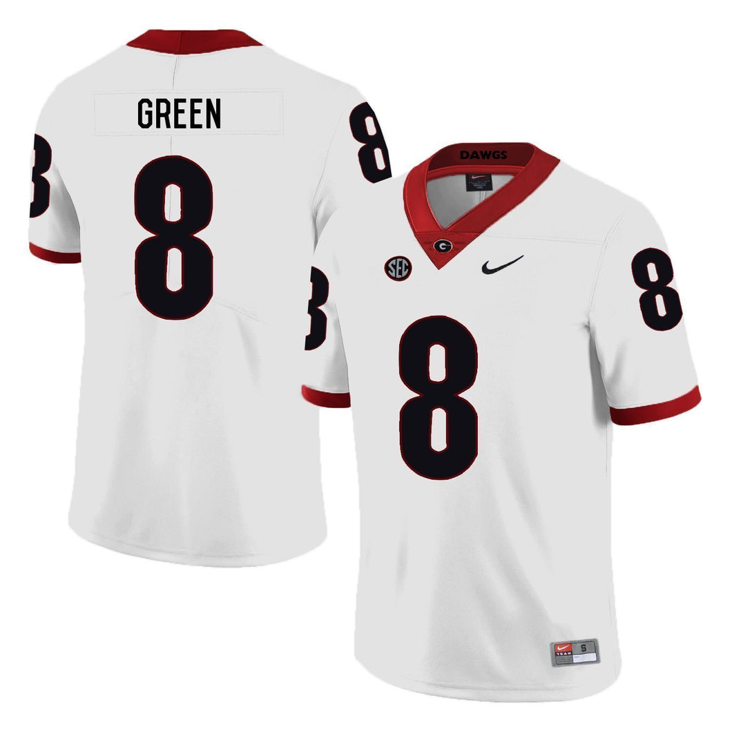 A.J. Green Georgia Bulldogs Football Jersey 2019 White