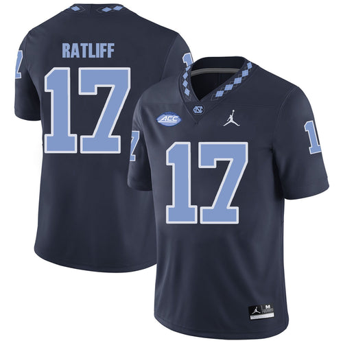 Anthony Ratliff-Williams North Carolina Tar Heels Jordan Football Jersey 2019 - Navy