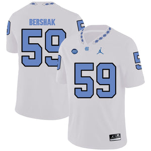 Andy Bershak North Carolina Tar Heels Jordan Football Jersey 2019 - White