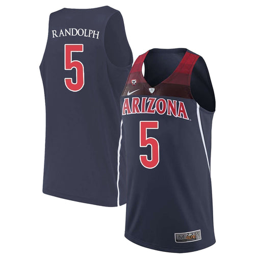 Brandon Randolph Arizona Wildcats Basketball Jersey 2019-Navy