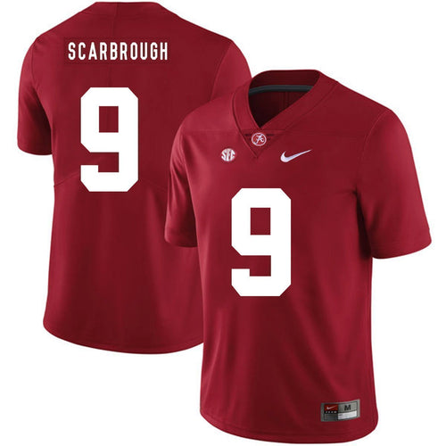 Bo Scarbrough Alabama Crimson Tide Football Jersey 2019-Red