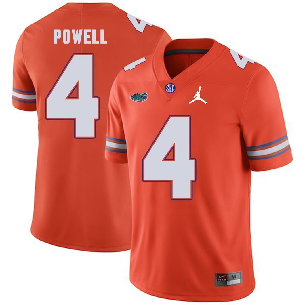 Brandon Powell Florida Gators Football Jersey 2019 - Orange