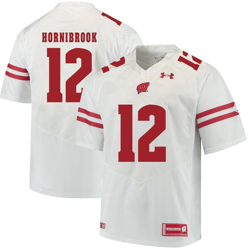 Alex Hornibrook Wisconsin Badgers Football Jersey 2019 White