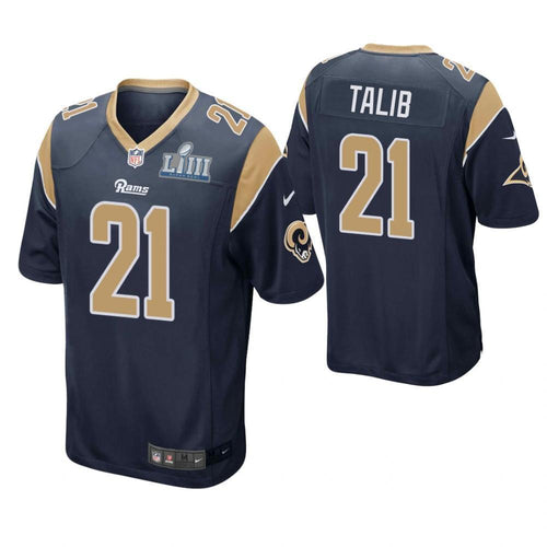 Aqib Talib Los Angeles Rams Super Bowl LIII Game Jersey 2019