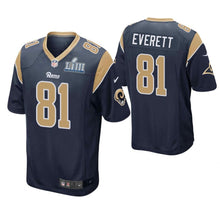 Load image into Gallery viewer, Gerald Everett Los Angeles Rams Super Bowl LIII Game Jersey 2019