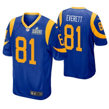 Load image into Gallery viewer, Gerald Everett Los Angeles Rams Super Bowl LIII Game Jersey 2019