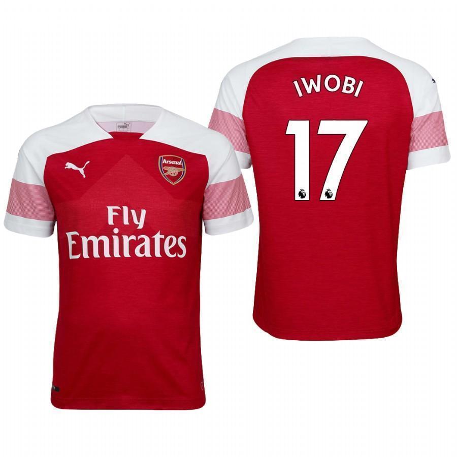 Alex Iwobi Arsenal Home Jersey 2019