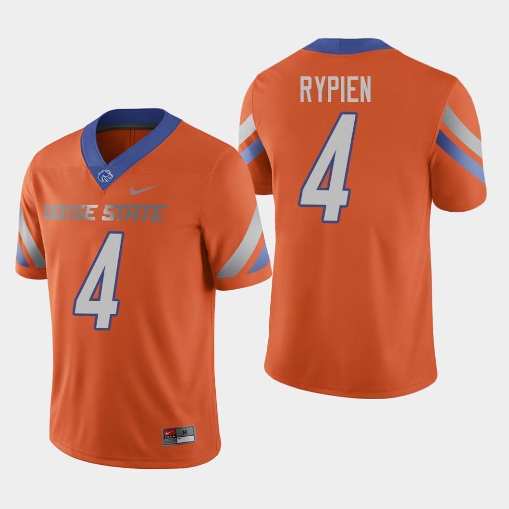 Brett Rypien Boise State Broncos Football Jersey 2019 - Orange