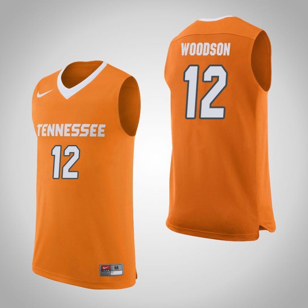 Brad Woodson Tennessee Volunteers Basketball Jersey 2019-Orange