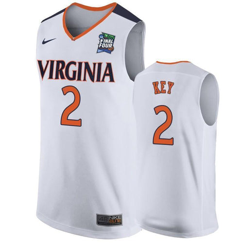 Braxton Key Virginia Cavaliers 2019 Final Four Basketball Jersey 2019 - White