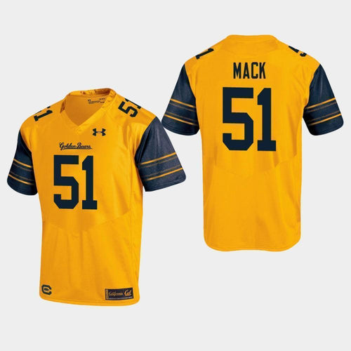 Alex Mack Cal Golden Bears Football Jersey 2019 - Gold