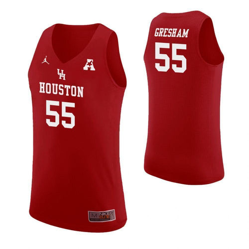 Brison Gresham Houston Cougars Basketball Jersey 2019 - Red