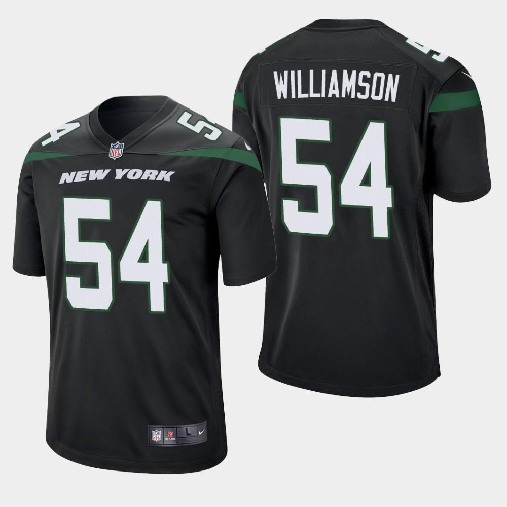 Avery Williamson New York Jets 2019 Game Jersey 2019 - Black