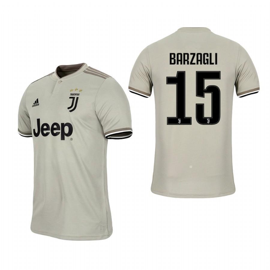 Andrea Barzagli Juventus Away Jersey 2019