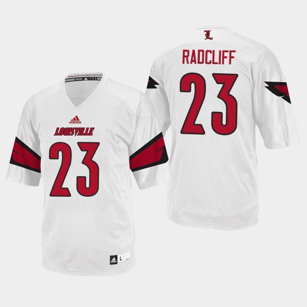 Brandon Radcliff Louisville Cardinals Football Jersey 2019 - White